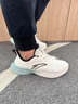 安踏氢跑GZ|男鞋运动鞋跑步鞋男士秋冬季皮面防泼水新款超轻跑鞋 【主推-皮面防泼水】白/雾灰蓝5520-9 42 (男8.5) 实拍图