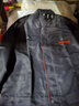 领灿工作服套装男劳保服长袖春秋冬车间工人工厂耐磨工装汽修建筑工地 丝A518灰色 3XL /185 单上衣 实拍图