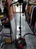 立挺（STEAMER）挂烫机Q7-T大功率2000W全铜发热炉Q7L2200W蒸汽熨烫机服装店商用挂烫机家用立式烫衣机 立挺Q7L红珍珠2200W节能炉 实拍图