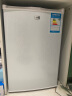 惠康（HICON）储奶小冰箱  急冻小冰柜迷你家用 单门小型冷冻单温柜 全冷冻母乳冰柜 普通款-冰柜-经典白 106L 实拍图
