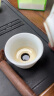 金镶玉陶瓷功夫茶具整套盖碗茶杯白瓷家用简约礼品盒高档 节节盖碗套装 实拍图