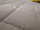 罗兰家纺 床垫软垫家用卧室保护垫防滑薄款垫被子双人可水洗折叠褥子软垫 可水洗防滑床褥保护垫-灰色 135x200cm【双重防滑 四季通用】 实拍图