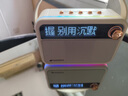 山水（SANSUI）V3户外K歌音响麦克风小型拉卡OK一体机无线蓝牙儿童话筒家庭ktv歌词显示音箱【单话筒+毛绒套】 实拍图