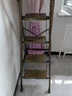 杜邦（DU PONT）铝合金梯子家用多功能登高梯加厚人字梯折叠梯扶梯楼梯爬步伸缩梯 香槟色四步铝梯 实拍图