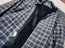 杉杉加绒衬衫男  中年纯棉格子衬衣男商务休闲 A1188-3加绒款 39  实拍图