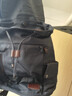梵者双肩包男士背包大容量旅行包高中学生书包男潮流大学生旅游电脑包 蓝黑色（抽绳升级款） 实拍图