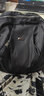 曼兹威双肩包大容量新款休闲女包轻便防泼水牛津布女士简约上班旅行背包 黑色 实拍图