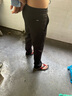 豫瑶【 两件装】冰丝休闲裤男夏季薄款弹力宽松直筒速干商务修身裤子 1062黑色+深灰 29【腰围=2尺2】 实拍图