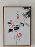 紫腾随轩新中式客厅装饰画沙发背景墙画餐厅饭厅挂画卧室床头中国风壁画 图3 35*50原木色外框 实拍图