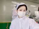 致尔康无尘服防静电 分体连帽防尘服男女 粉色S 洁净服无尘衣喷漆工作服 实拍图
