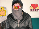 杉沓防晒帽子男夏季户外骑车遮阳钓鱼帽冰丝面罩登山太阳帽折叠帽 升级款-深灰凉帽 均码 实拍图