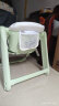 优乐博（ULOP）宝宝餐椅便携式婴儿吃饭座椅折叠餐桌椅儿童学坐椅小孩户外野餐椅 可调节折叠便携小餐椅—沃格绿 晒单实拍图
