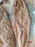 欢喜小熊婴儿裤子宝宝衣服春秋保暖外出束脚裤衣服儿童时尚秋装长裤休闲裤 杏色熊 110 （不能开裆） 实拍图