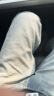 MMOPTOP美式高街休闲水洗牛仔裤子男士春夏季宽松复古直筒裤2016深蓝XL 晒单实拍图