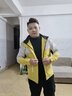 啄木鸟外套男春秋夹克新款男生休闲衣服时尚潮流百搭男装外套加绒上衣男 HTLB-A2117黑灰色加绒 XL 实拍图
