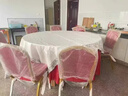 酒店椅子将军椅宴会椅婚庆椅贵宾椅办公会议培训靠背椅饭店餐桌椅 1.4mm钢管 普通海绵 10张起发 实拍图