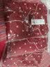 达尔丽红色睡衣女春秋双面纯棉长袖本命年红家居服卡通爱心星星新年礼物 枣红色爱心款T885122-009 2XL :建议体重130-150斤 实拍图