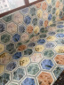 猫和老鼠 复古北欧手绘六角砖花片厨房浴室墙面砖彩绘六边形花砖卫生间防滑瓷砖 晒单实拍图