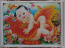 红泥坊天津杨柳青龙年新年画中式娃娃抱鱼印刷品装饰海报新婚墙贴送长辈 福如东海 实拍图