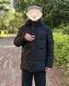 啄木鸟羽绒服男中老年人加厚款大码宽松外套爸爸装冬季爷爷保暖防寒衣服 藏蓝色-中款 3XL (建议150-170斤) 实拍图
