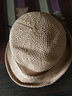 征涩新品卷边礼帽女夏季小沿盆帽遮阳太阳帽高端法式优雅文艺渔夫帽潮 法式优雅礼帽-驼色花朵 可调节(56-58cm) 实拍图