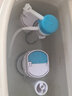 尊驰马桶进水阀排水阀通用连体坐便器按钮冲水阀上水阀浮球式水箱配件 三件套装【19-29cm高度适用】 实拍图
