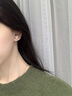 纪诗哲（GIEVSZHE）品牌四叶草耳钉女轻奢高级感耳饰耳环新款送女友送妈妈520礼物 心形四叶草耳钉玫瑰金-足银【京仓直发当日/次日达】 实拍图