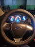 JZCP福特锐界方向盘套真皮领界电马蒙迪欧探险者锐际金牛座领裕车把套 激情红D型 带车标 实拍图