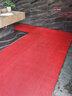 轩臣浴室防滑垫厨房卫生间厕所隔水垫pvc塑料防滑地垫洗澡垫子可裁剪 红色160CM宽 4.5MM厚/每米价格(实用性价比高) 实拍图