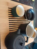 京东京造 功夫茶具套装简约办公家用茶壶茶杯便携茶盘小雅黑陶茶具12件套 晒单实拍图