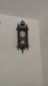 韵豪机芯机械挂钟客厅中式实木钟上发条摇摆整点报时钟 阿拉伯数字表盘 其他 晒单实拍图