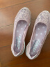 斯凯奇（Skechers）夏季一脚蹬单鞋女士浅口透气蕾丝软底休闲鞋子66666292 实拍图
