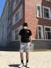 雅鹿休闲短裤男夏季薄款裤子男士潮牌宽松直筒男裤五分裤中裤沙滩裤 507灰色 XL 实拍图