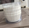 海伊朵 （100个）月饼蛋黄酥垫纸防油模具蛋糕杯雪媚娘纸托烘焙防油纸托 白色（100个） 晒单实拍图
