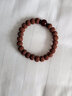 纳悟天然原籽单圈龙鳞纹小金刚菩提子手串 男女士盘玩佛珠文玩送礼品 红玛瑙配珠款 实拍图