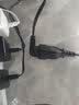 CABLE CREATION一绳电源延长线2插10a新国标3C认证两插10A两孔电源排插连接线电脑电视显示器风扇电瓶插座加长线 【10A转10A】黑色弯头款 0.5米 实拍图