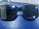 威古氏太阳镜男偏光开车眼镜防强光超轻驾驶镜防紫外线方框墨镜 钢琴黑-方框 实拍图