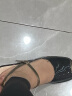 百丽复古包头凉鞋女24夏季新商场同款真皮粗跟凉鞋B4C1DBH4 黑色 36 晒单实拍图