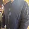马登工装美式复古MA1飞行员夹克男冬夹棉棒球服外套男士加厚棉袄上衣 深蓝色 【袄男款冬季/飞行夹克棉服/军棉袄/厚外套】 XL 实拍图