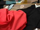稻草人（MEXICAN）短袖套装男夏季男士印花休闲短袖T恤短裤运动套装男 红色 XL 实拍图