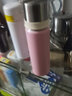 膳魔师（THERMOS）不锈钢保温杯大容量水杯男女士高颜值保温瓶可团购定制刻字FEI 粉色 500ml 实拍图