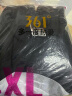 361度运动卫衣男秋冬新款加绒圆领套头运动绒上衣男简约百搭服饰御寒保 【女款】超级黑【4801D】 4XL 实拍图
