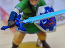 塞尔达传说王国之泪amiibo旷野之息狼林克鬼神套黄昏弓手办守护者 四英杰连体 实拍图