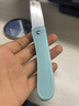 利皇水果刀折叠刀瓜果刀家用便携宿舍厨房小刀刀具多功能削皮刀组合 白-单折叠水果刀 实拍图