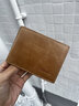 歌若拉驾驶证皮套男士多功能真皮卡包机动车行驶证件保护套二合一驾照套 咖啡色-钱包版竖.款 实拍图