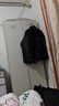 埖煦PU皮棉服男外套男女同款机车服冬季加厚衣服男棉衣羽面包绒服棉袄 M6610款黑色 2XL (建议体重140-160斤) 实拍图