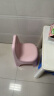 茶花 塑料凳子 家用小椅子 幼儿童靠背椅 靠背凳 粉色 1只装 晒单实拍图