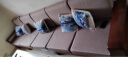家有品致 沙发 实木新中式古典金丝檀木色沙发可拆洗坐垫 DT-HK80#三人位 实拍图