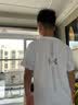 安德玛（Under Armour）儿童短袖T恤新款男大童透气速干透气吸汗运动圆领上衣 白色 170 实拍图