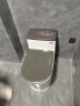高好（GOHO）德国品牌马桶大冲力静音防臭虹吸式坐便器大排污座厕家用抽水马桶 GH968爵士黑300/400/250/350抗菌 实拍图